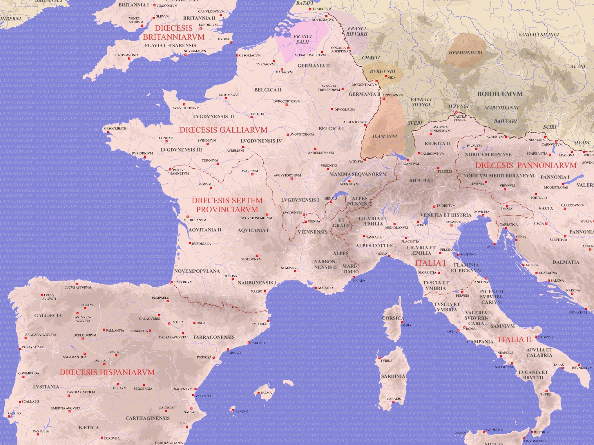 Fond d'�cran Empire romain d'Occident an 400