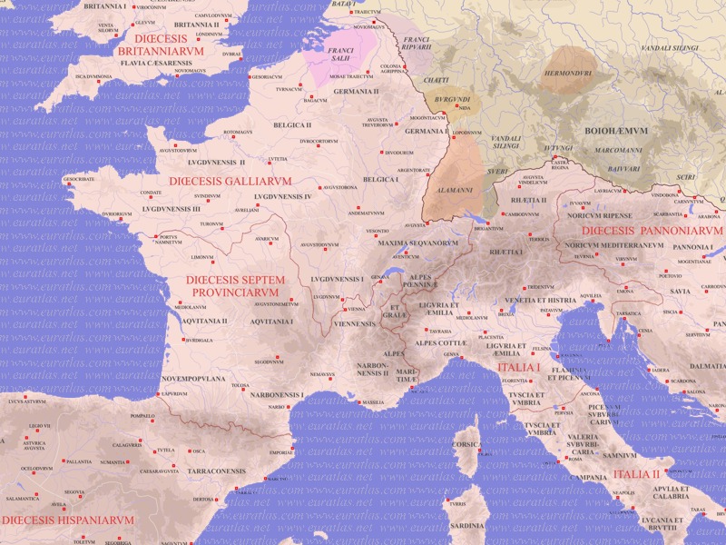Fond d'�cran Empire romain d'Occident an 400