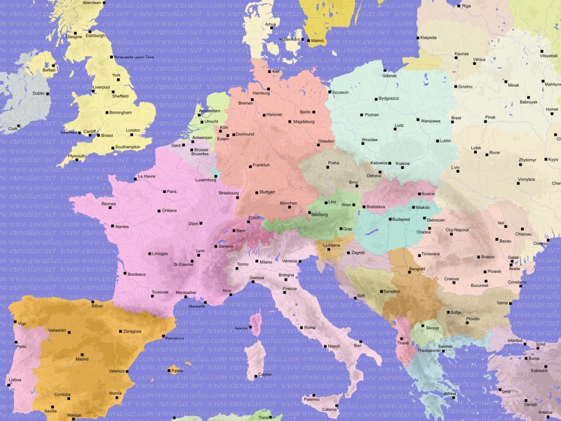 Wallpaper Countries of Europe - Fonds d'�cran Pays d'Europe