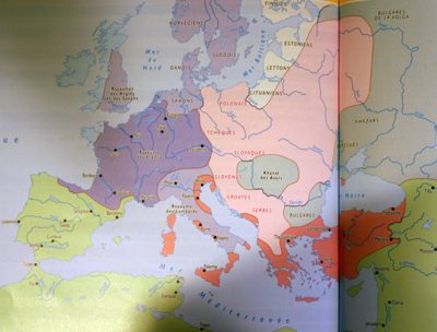 Europe and the Mediterranean 750 AD