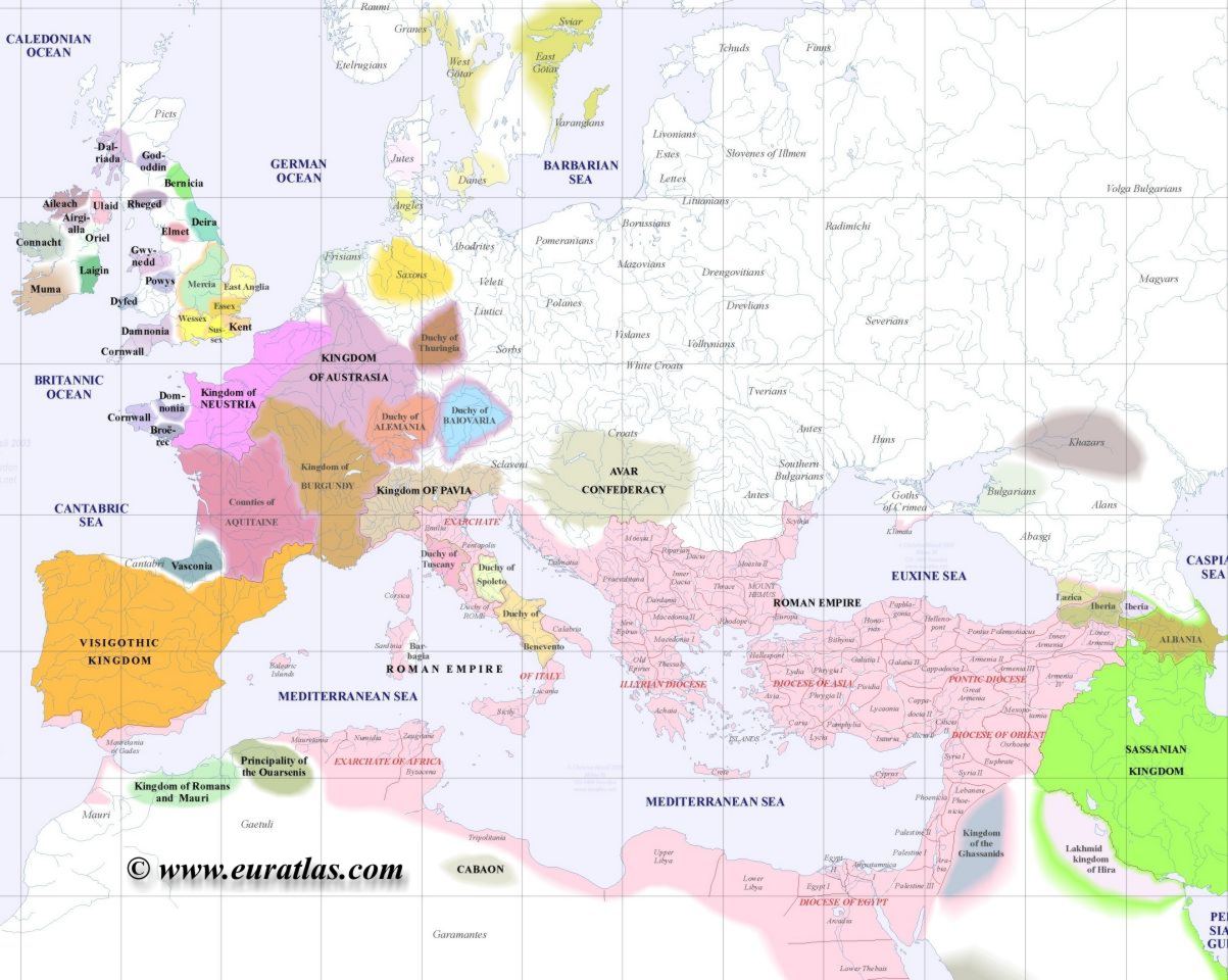 Map 0f Europe