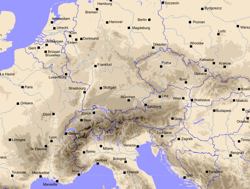 Centre de l'Europe exemple