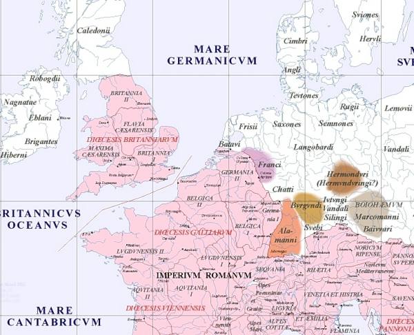 carte nord-ouest, 300