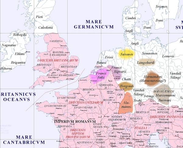 carte nord-ouest, 400