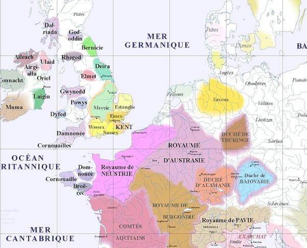 carte nord-ouest, 600