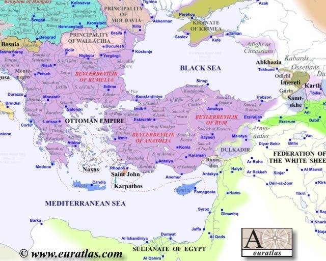 Europe Southeast 1500