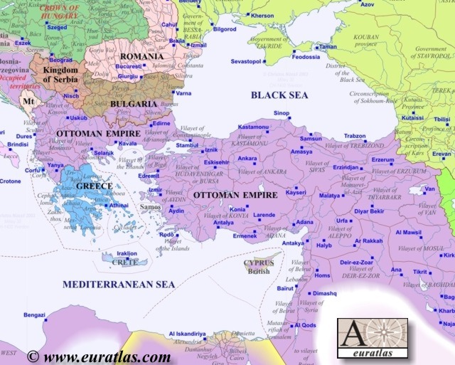 Europe Southeast 1900
