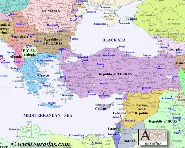 Europe Southeast 2000