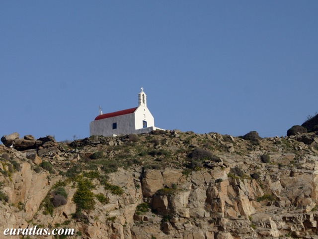 Cliquez ici pour télécharger Mykonos, a Red-Roofed Chapel