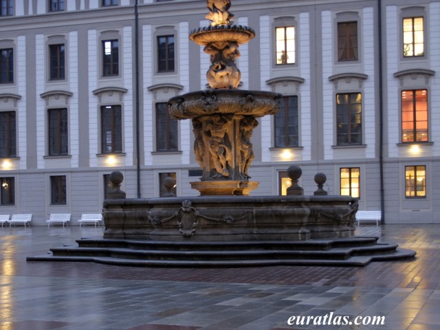 Click to download the The Fountain by Hieronymus Kohl, Prague Castle