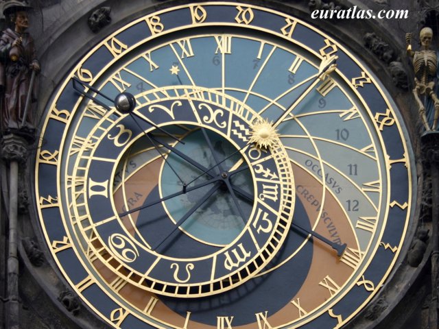 Click to download the Prague Clock: the Astronomical Dial