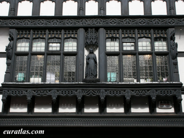 Click to download the Black and White House, St. Werburgh Street, Chester