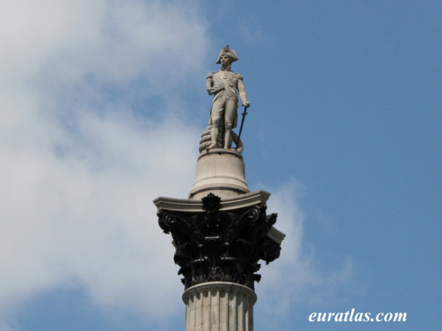 Click to download the Vice-Admiral Horatio Nelson, Trafalgar Square, London