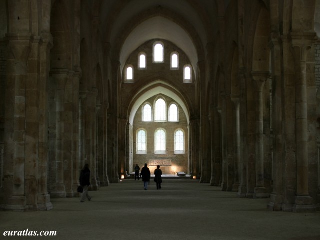 Click to download the Abbey of Fontenay, the Church