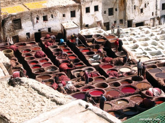 Click to download the The Tanneries in Fes-el-Bali