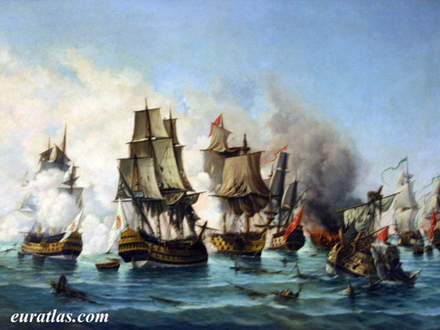 Click to download the The Battle of Matapan, 19 July 1717