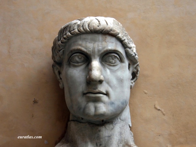 Click to download the Head of Emperor Constantine, Capitoline Museums