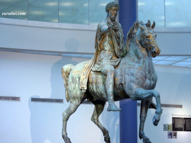 Click to download the Equestrian Statue of Marcus Aurelius, Capitoline Museums