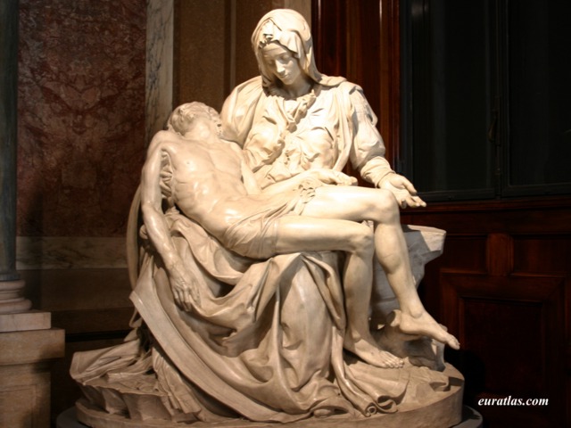 Click to download the The Pietà, Michelangelo Buonarroti 1499