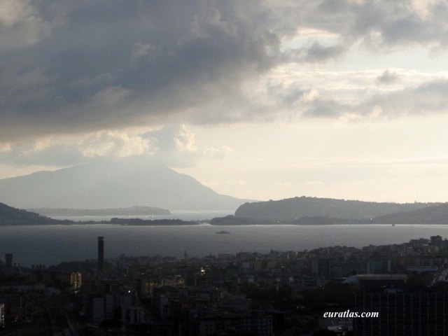 Click to download the Evening Storm on Pozzuoli with Ischia and Procida