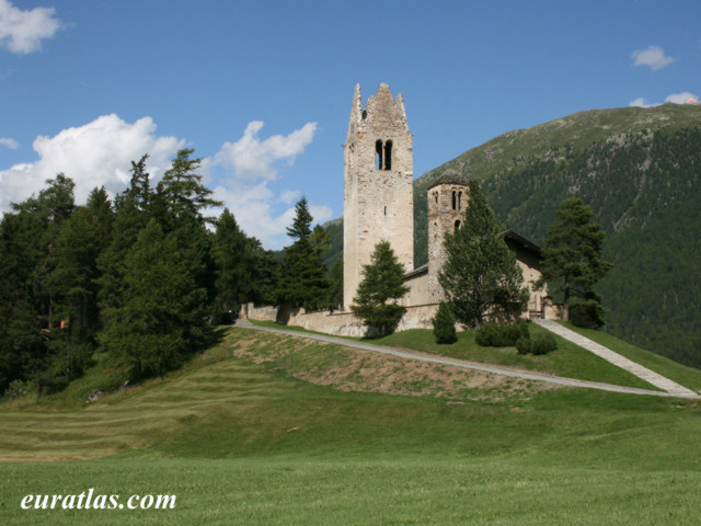 Click to download the San Gian Church, near Celerina, Graubünden