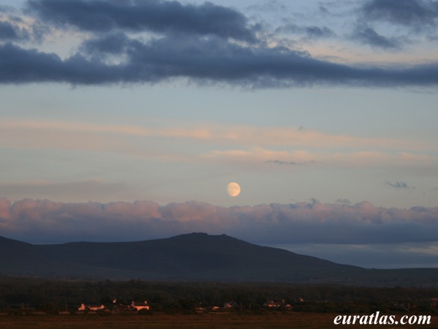 Click to download the The Moon over Snowdon