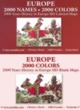Europe 2000 noms 2000 couleurs