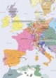 Detailed Map of Europe 1700