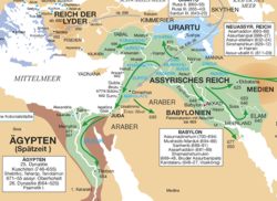Aegypten, Urartu und Assyrien