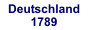 Deutschland 1789