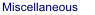 Miscellaneous