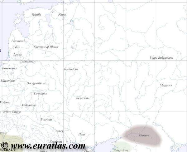 Europe map northeast