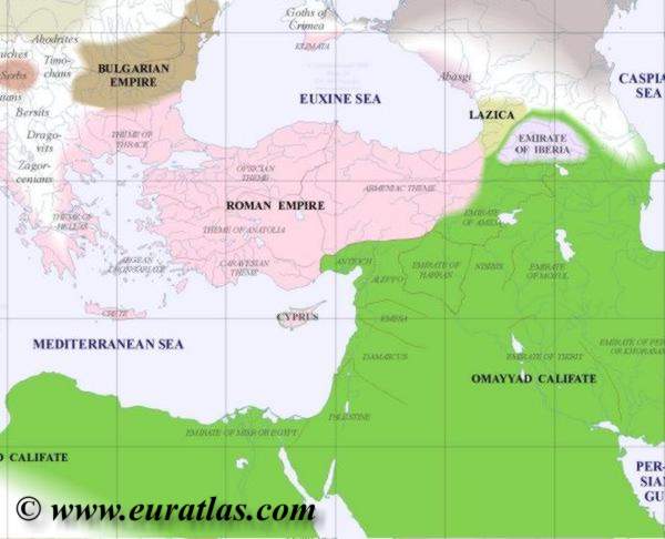Europe map southeast