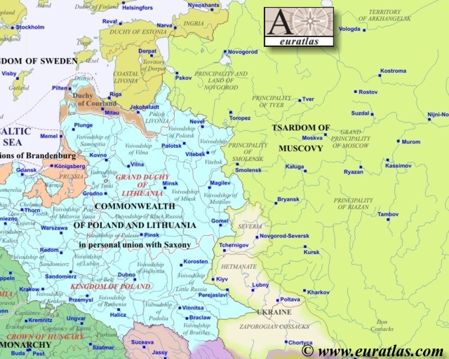 Europe Northeast 1700